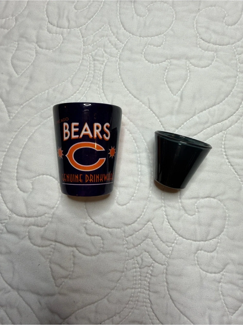 NFL Chicago Bears Orange and Black Shot Glass Set